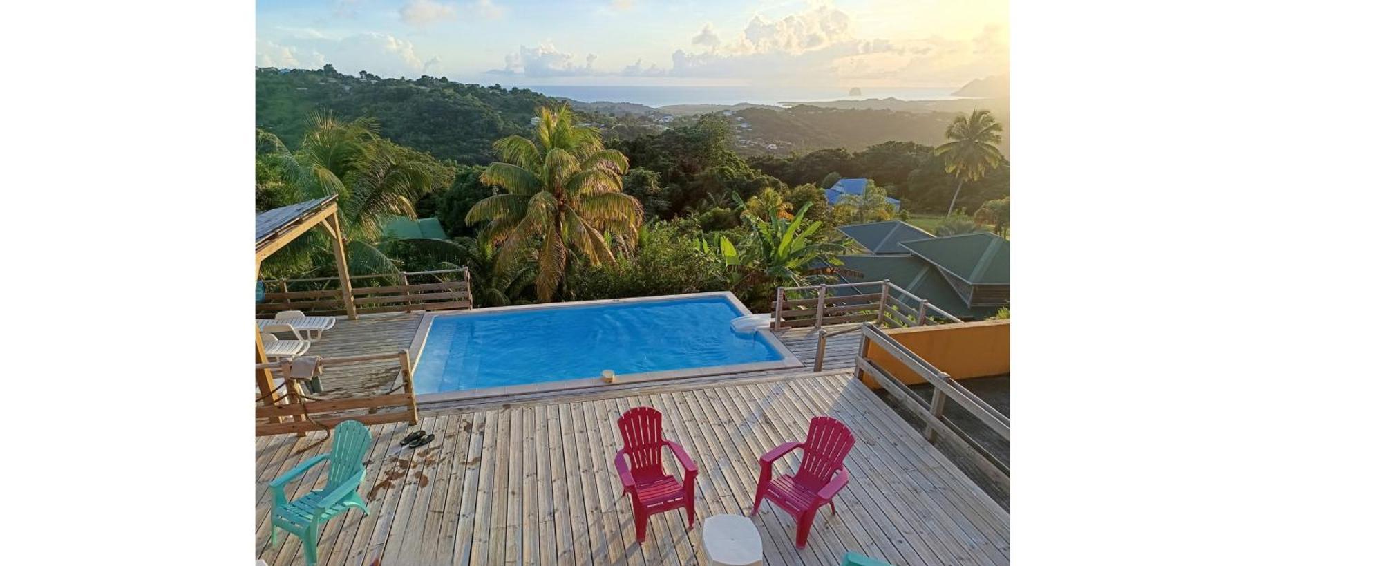 Villa Cosaroe 6-14 Pers Piscine Et Superbe Vue Mer Panoramique Riviere-Salee Eksteriør bilde