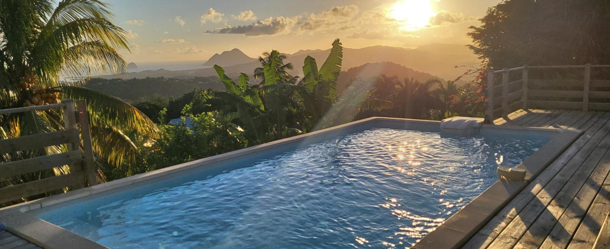 Villa Cosaroe 6-14 Pers Piscine Et Superbe Vue Mer Panoramique Riviere-Salee Eksteriør bilde